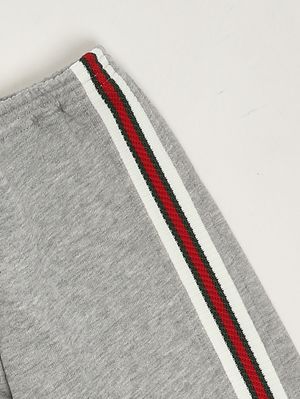 3. Babyhose aus Baumwolle Grau