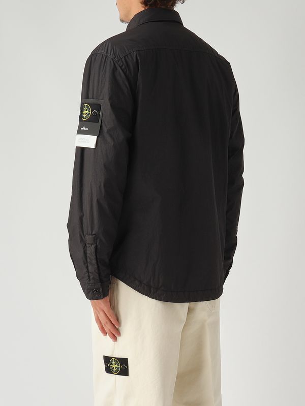 Stone Island Special nylon jacket for men - Black | Caposerio.com