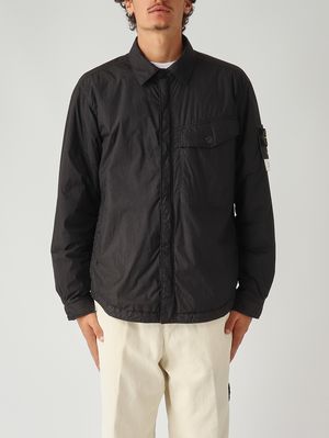 Herrenjacke aus Spezialnylon Schwarz Stone Island