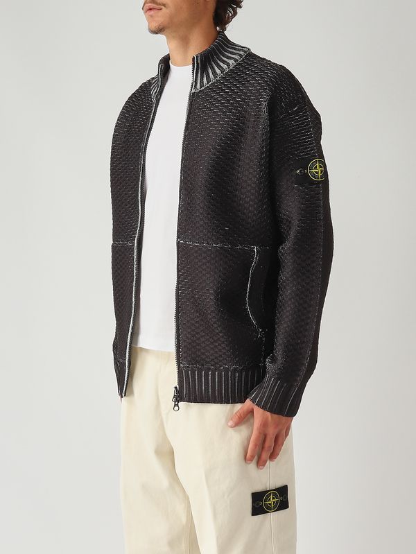 3. Jersey de hombre en mezcla elástica de nailon Gris Stone Island k2s155100081s00z5