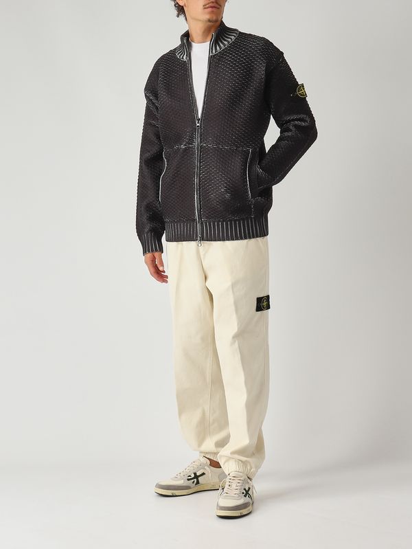 2. Jersey de hombre en mezcla elástica de nailon Gris Stone Island k2s155100081s00z5