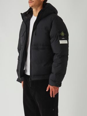 3. Men's ripstop nylon down jacket Black