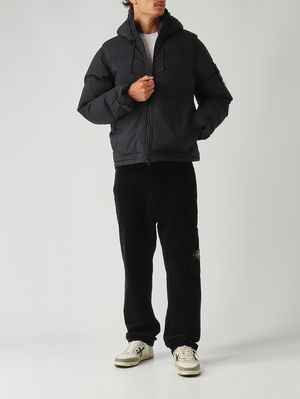 2. Men's ripstop nylon down jacket Black