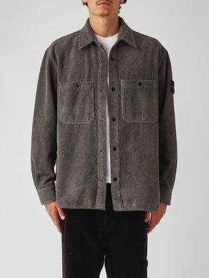 Overshirt für Herren aus Bio-Baumwolle Beton Stone Island