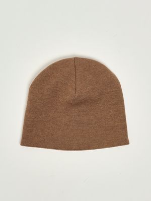 1. Cappello bambina in lana Beige-Noce