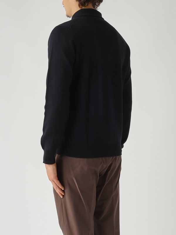 4. Cárdigan de lana para hombre Azul marino Filippo de Laurentiis fj1mltpwm14m