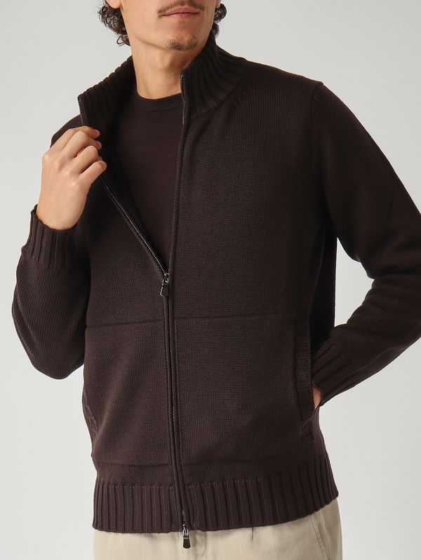 5. Cárdigan de hombre de merino royal Moreno Filippo de Laurentiis fz3mltwmr