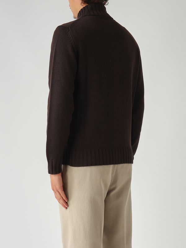 4. Cárdigan de hombre de merino royal Moreno Filippo de Laurentiis fz3mltwmr