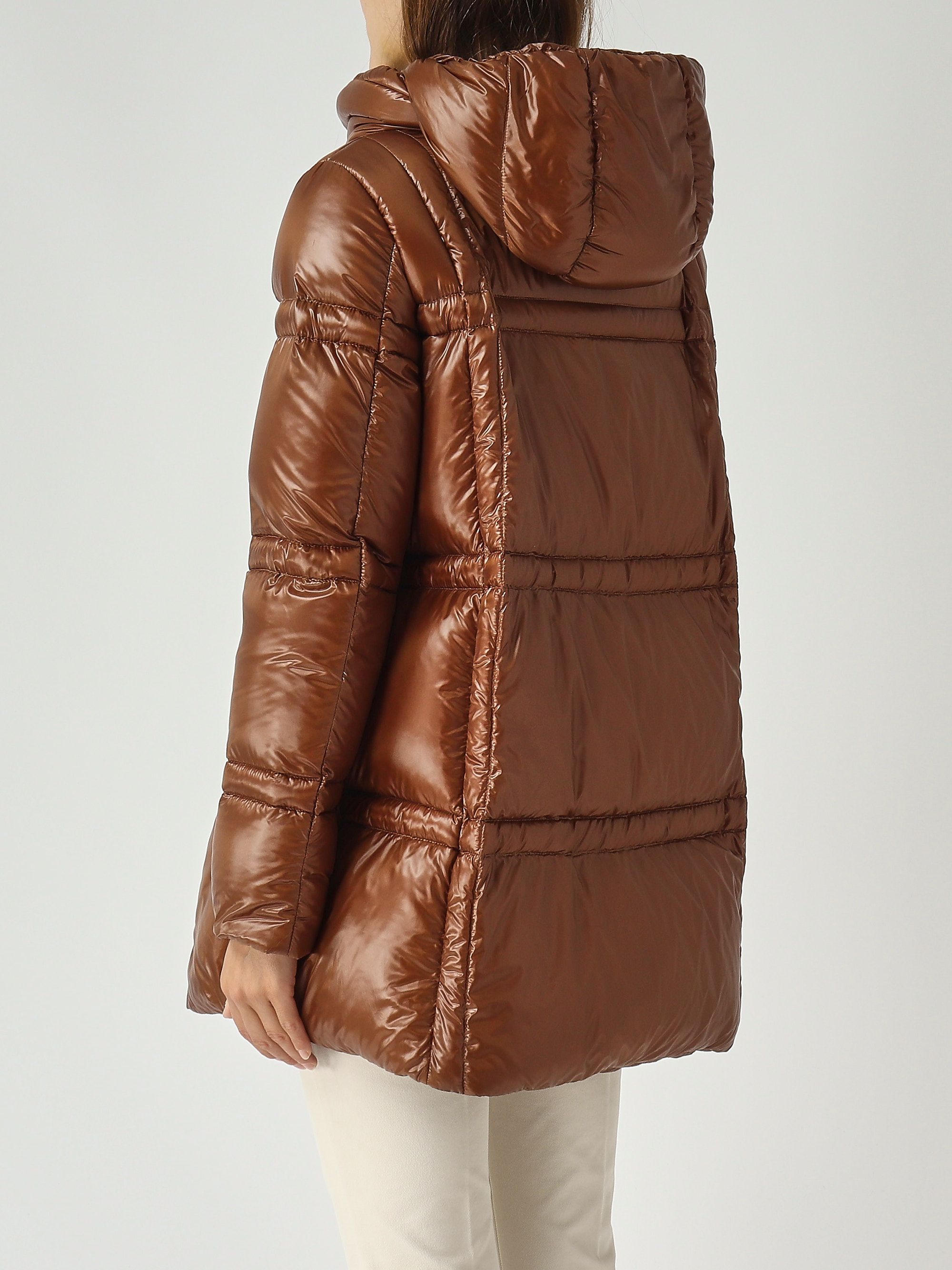 Women's A-Shape Ultralight Nylon Down Jacket pi002111d12017z