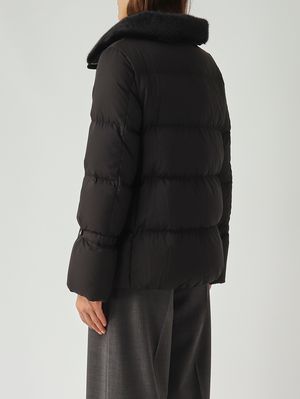 4. Doudoune femme en tissu ultraléger Noir