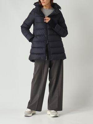 2. Piumino donna A-Shape Chamonix in piuma Blu Navy