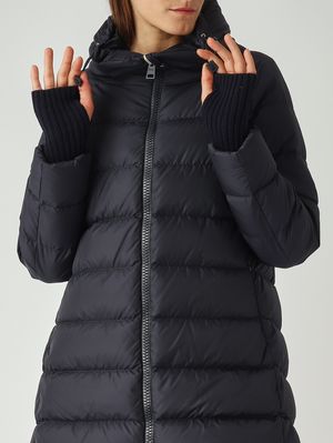 5. Piumino donna A-Shape Chamonix in piuma Blu Navy