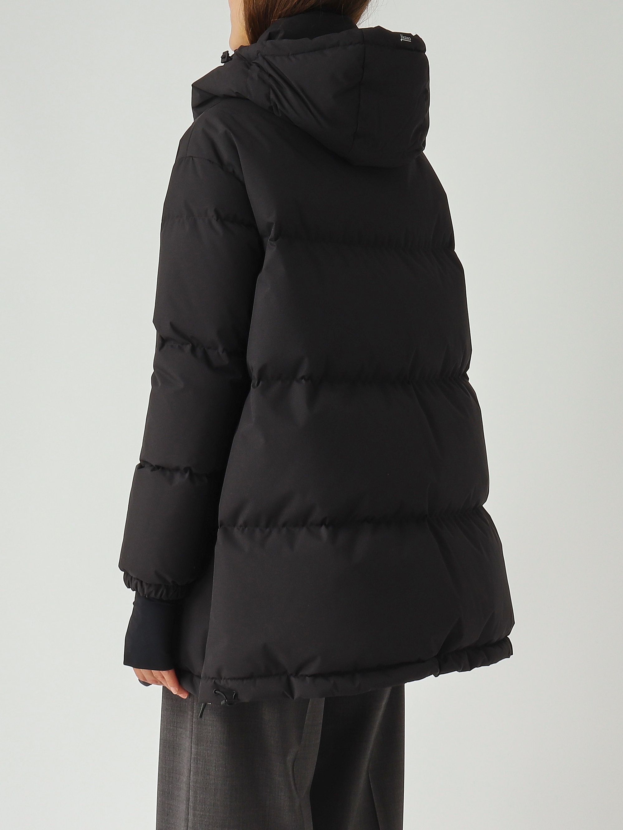 Women's down jacket in New Impact pi002047d12840 Black