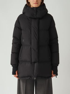 24SS new/Max Mara Studio アルピノジャケット Jacket Black Max Mara Studio Alpino cady fabric jacket for women