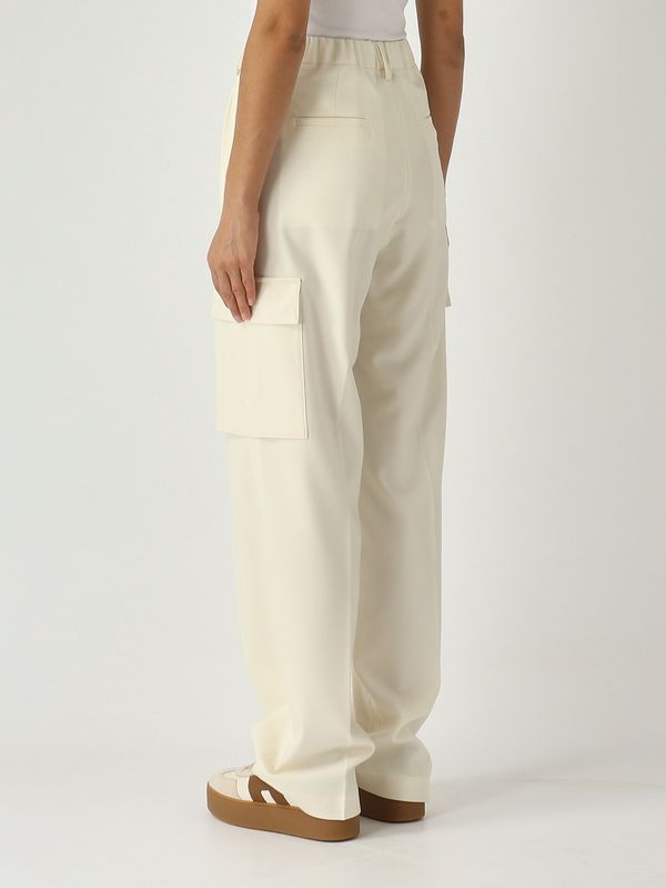 4. Pantalone donna in misto lana Bianco Herno pt000179d33453