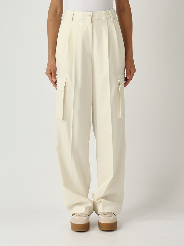 1. Pantalone donna in misto lana Bianco Herno pt000179d33453