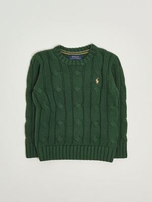 1. Camiseta de niño de algodón Verde Bosque