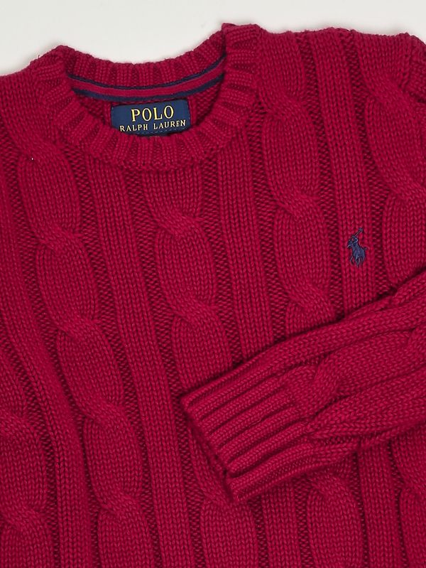 3. Camiseta de niño de algodón Rojo Polo Ralph Lauren 323981036