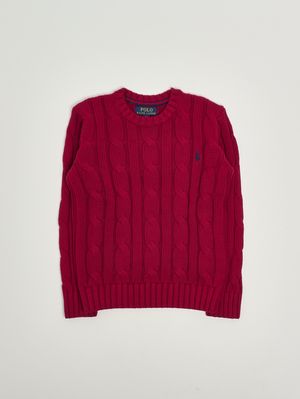 1. Camiseta de niño de algodón Rojo