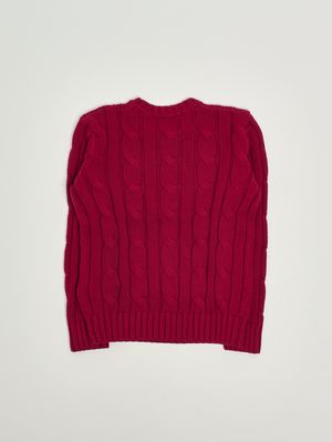 2. Camiseta de niño de algodón Rojo