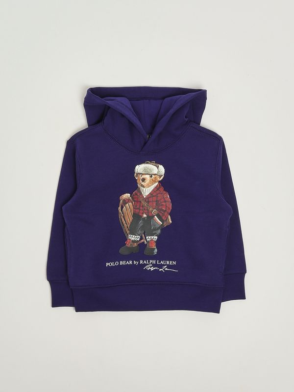 1. Sudadera de niño de mezcla de algodón Azul Real Polo Ralph Lauren 322981262