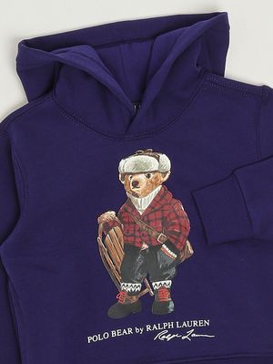 3. Sudadera de niño de mezcla de algodón Azul Real