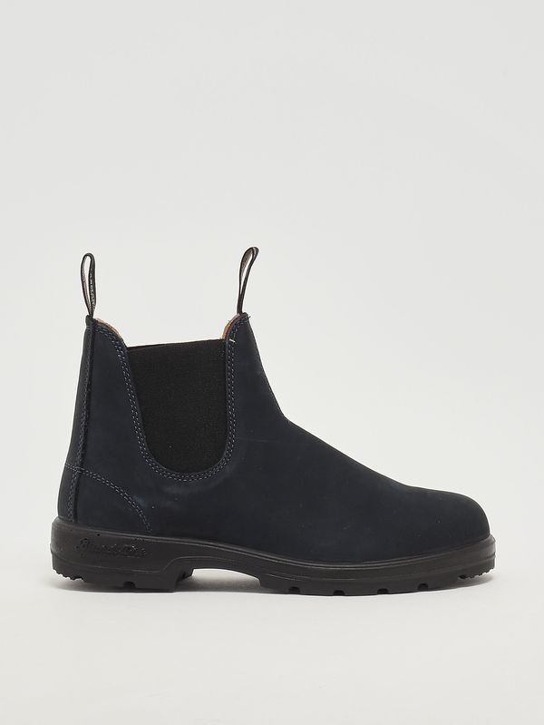 1. 1940 Chelsea nubuck leather boots for men Navy blue Blundstone 1940