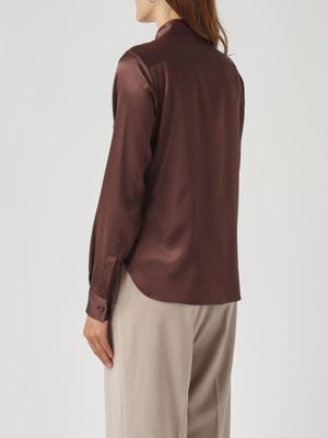 4. Camisa de mujer Andra de seda elástica Cabeza de moro