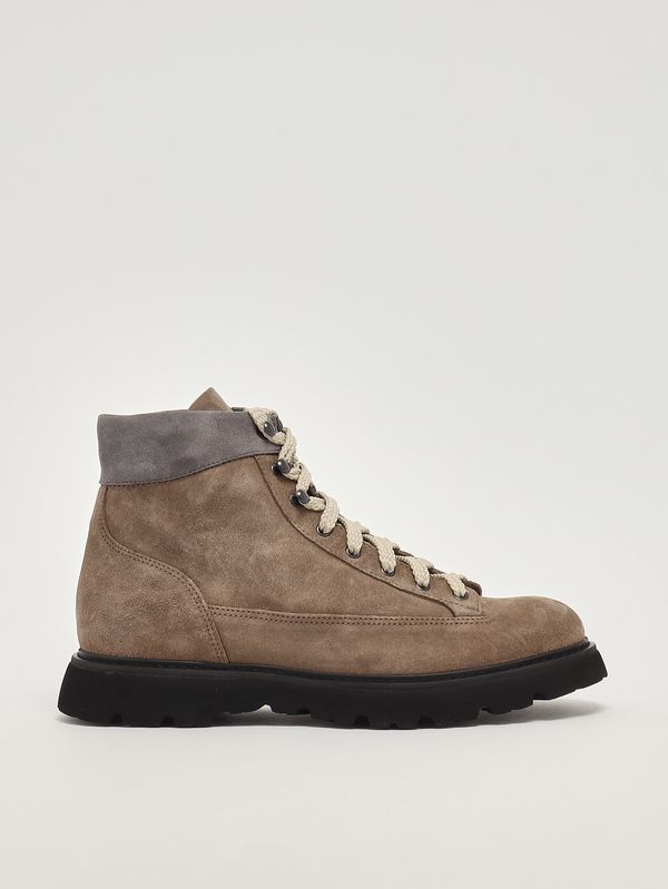 1. Men's Tobias leather ankle boot Cocoa Doucal's du3236gotnpf813