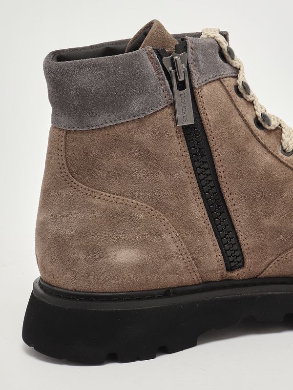 5. Men's Tobias leather ankle boot Cocoa Doucal's du3236gotnpf813