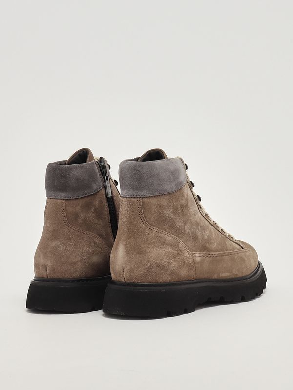 3. Men's Tobias leather ankle boot Cocoa Doucal's du3236gotnpf813