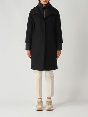 Tagliatore Melody virgin wool and cashmere coat for women