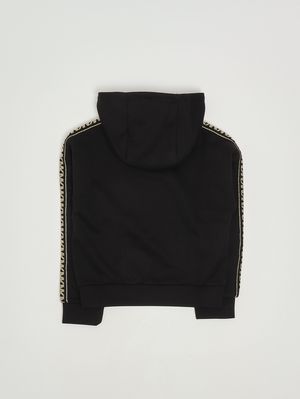 2. Felpa bambina in misto viscosa Nero