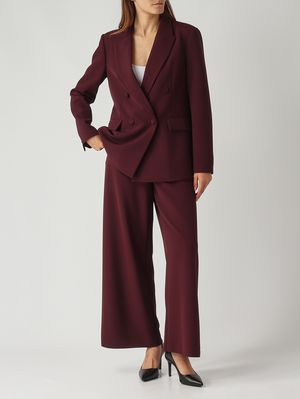 2. Blazer de mujer en tejido cady elástico Mosto