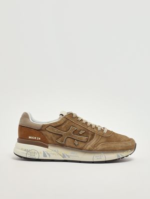 Mick 7712 men's leather sneakers Sand Premiata