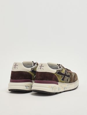 Premiata Mick 7717 men's sneakers in leather and technical fabric