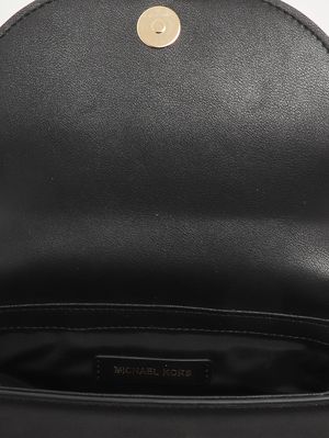 4. Girl's faux leather bag Black