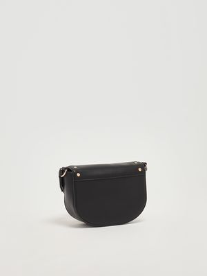 2. Girl's faux leather bag Black