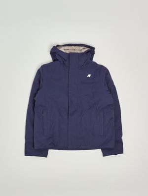 Jacko Twill Marmotta Kinderjacke aus Nylon Kobalt K-Way