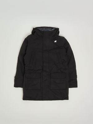Jarko Twill Marmotta Nylon Kinderjacke Schwarz K-Way
