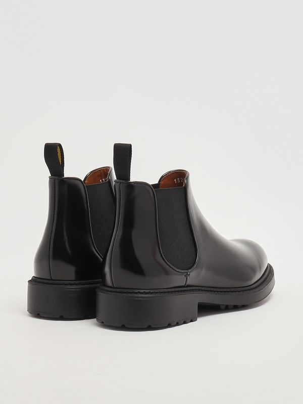 3. Beatles Horse brushed leather ankle boots for men Black Doucal's du1329henruf007