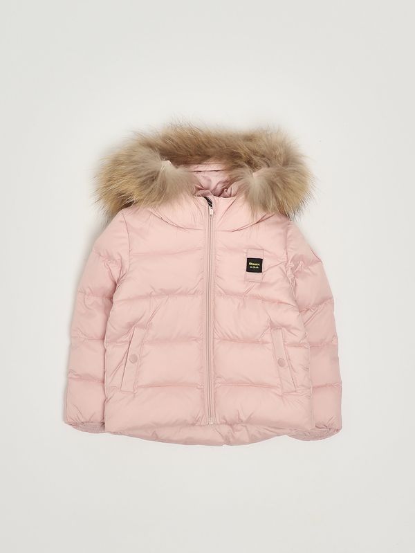1. Plumífero Armory de nailon para recién nacida Rosa Blauer 25wbbxc02450005183