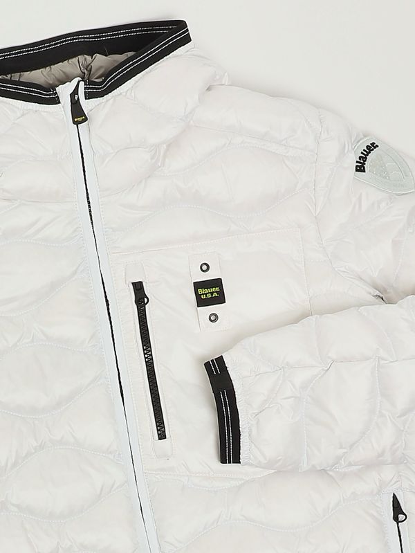 3. Plumífero para niño Brinton de nailon Blanco Óptico Blauer 25wblkc03438006719