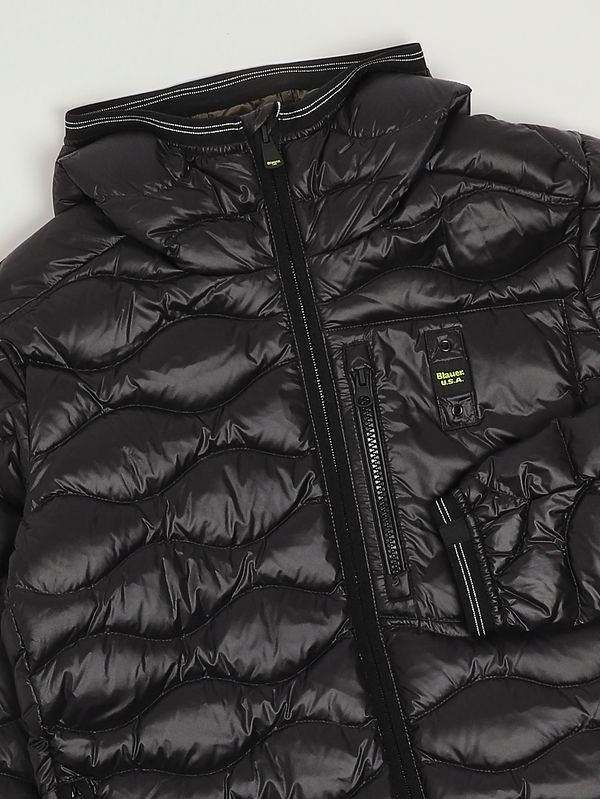3. Plumífero para niño Brinton de nailon Negro Blauer 25wblkc03438006719