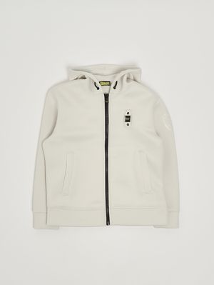 Kinder-Sweatshirt Colby aus technischem Stoff Eis Blauer