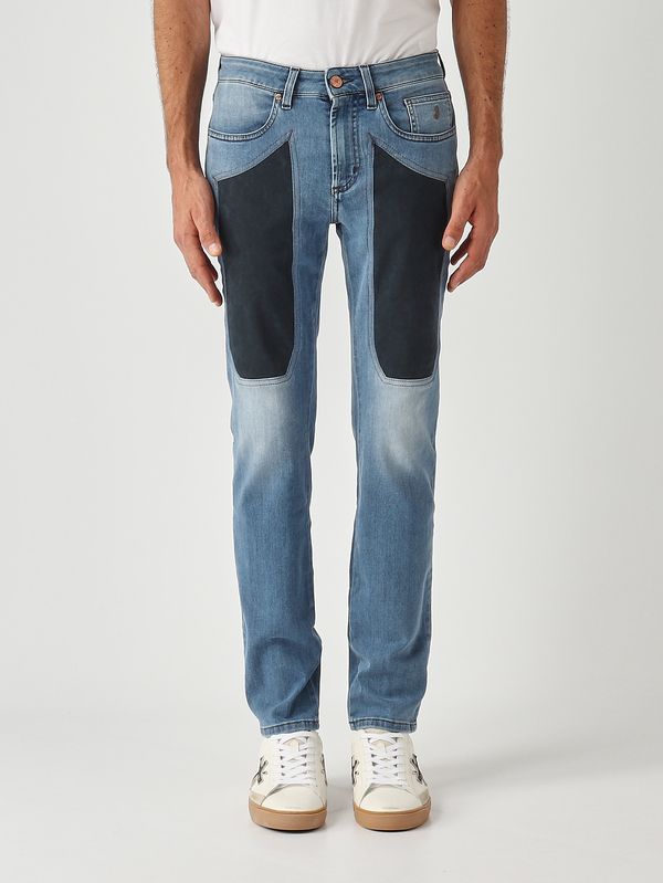 1. James skinny-fit Tri Blend stretch cotton denim jeans for men Light Denim Jeckerson ai25juppa100james002