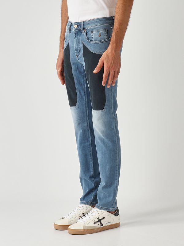 2. James skinny-fit Tri Blend stretch cotton denim jeans for men Light Denim Jeckerson ai25juppa100james002