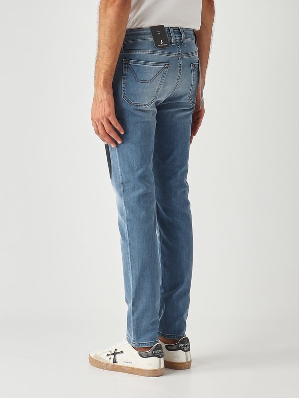 3. James skinny-fit Tri Blend stretch cotton denim jeans for men Light Denim Jeckerson ai25juppa100james002