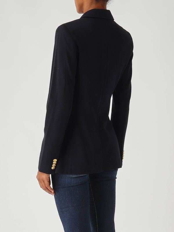 4. Women's jacket in cotton and viscose Navy Polo Ralph Lauren 211795348