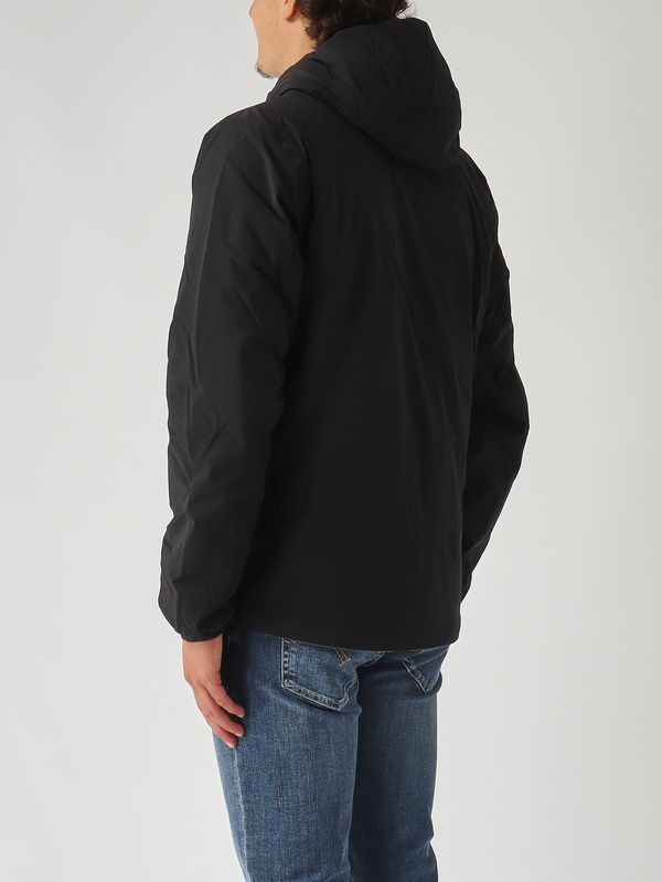 5. Jack St Warm Double men's jacket in waterproof fabric Black-Green K-Way k6128vw